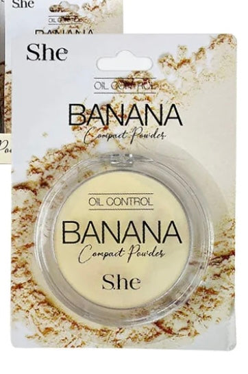 S.HE - BANANA COMPACT POWDER OIL CONTROL