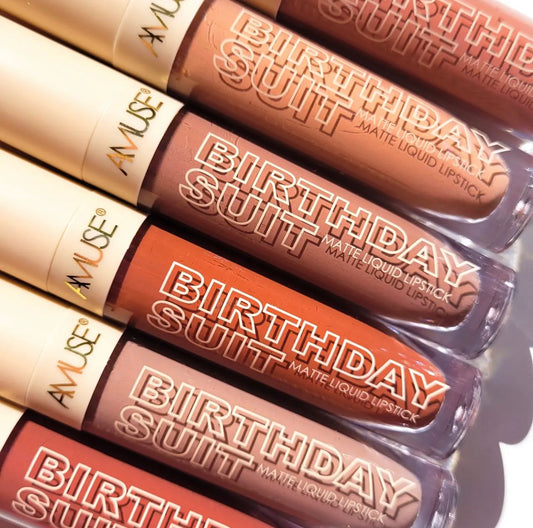 Birthday Suit Matte Liquid Lipstick Amuse