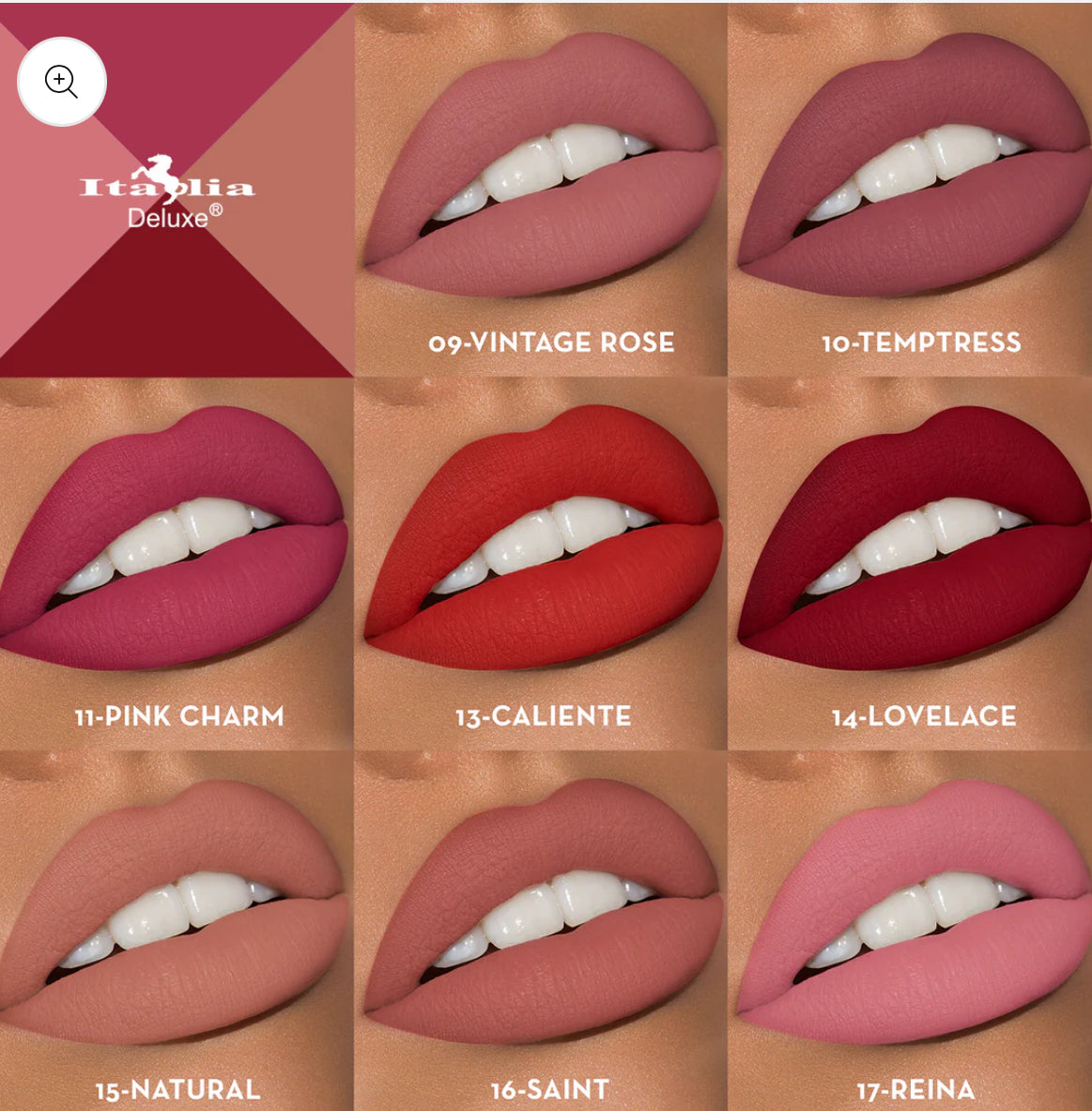 Italia Deluxe Mousse Matte Lipstick