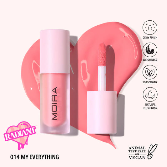 Moira LOVE STEADY LIQUID BLUSH (014, MY EVERYTHING)