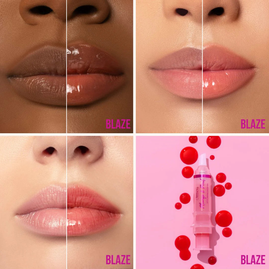 Beauty Creations Pump & Plout Lip Plumping Booster Gloss -Blaze