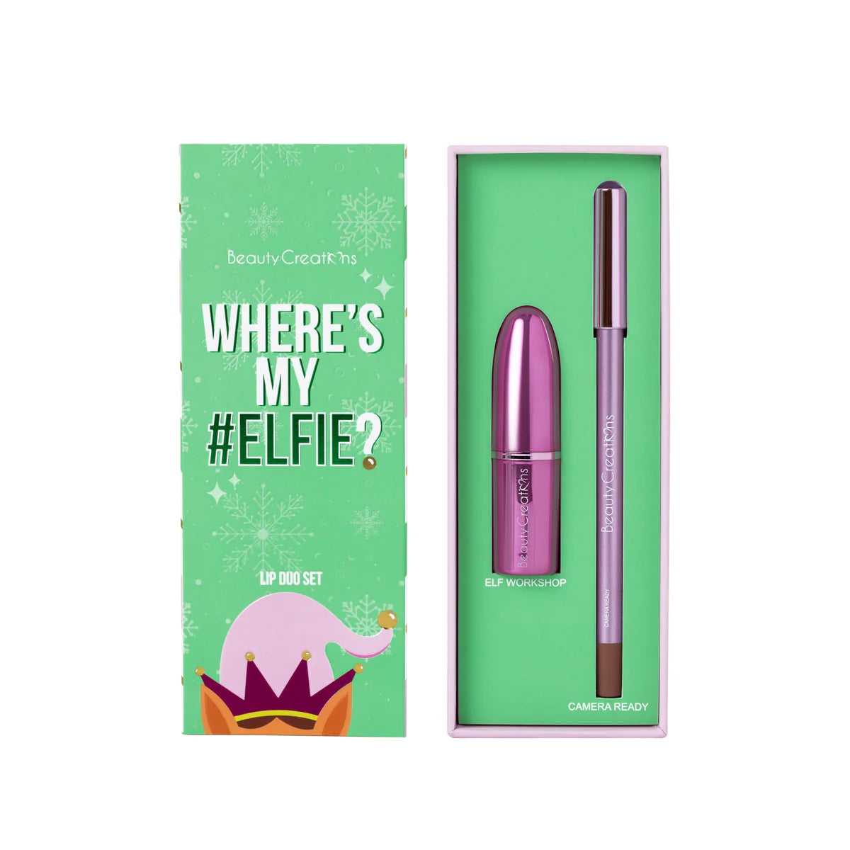 Where’s My #Elfie? Lip Duo Set Beauty Creations