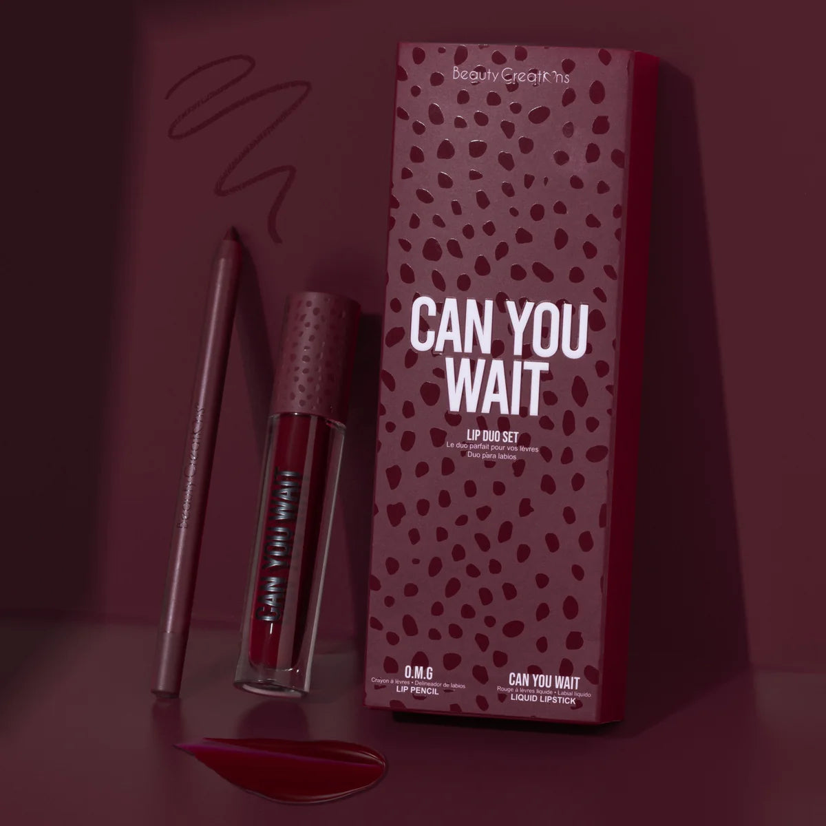 Can You Wait Lip Duo Set Beauty Creations