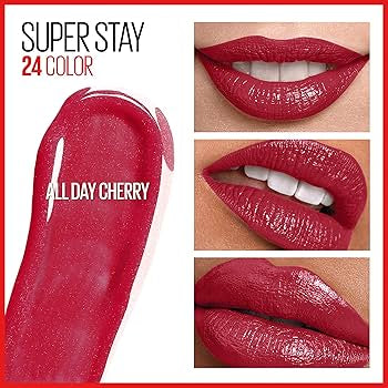 Maybelline Superstay 2 step lip color- All day Cherry