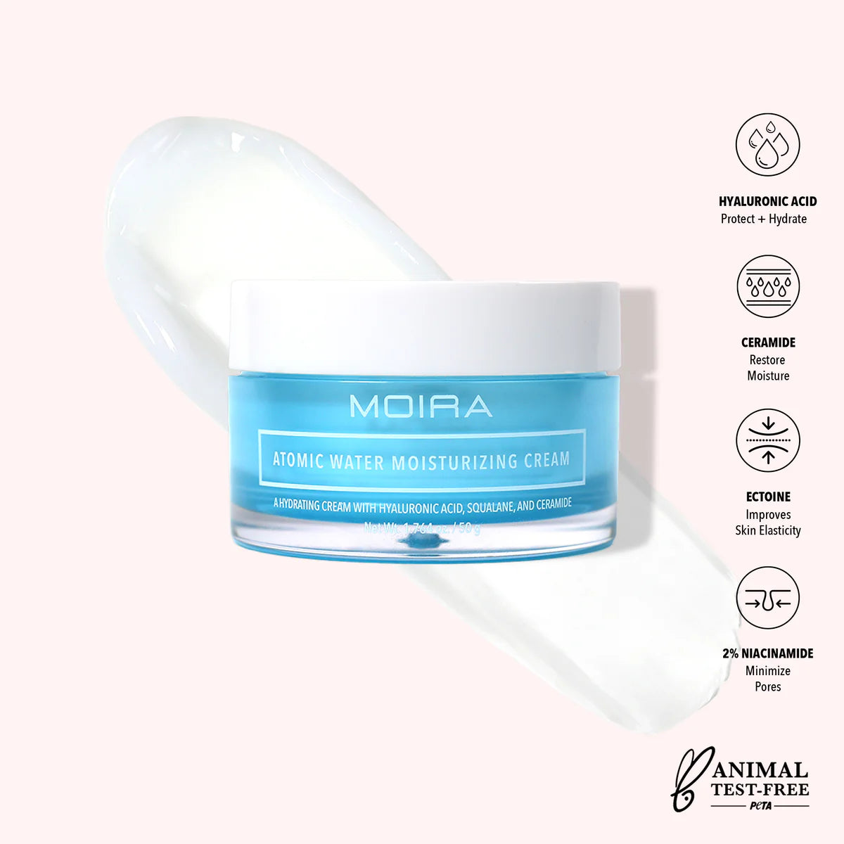 Atomic Water Moisturizing Cream Moira