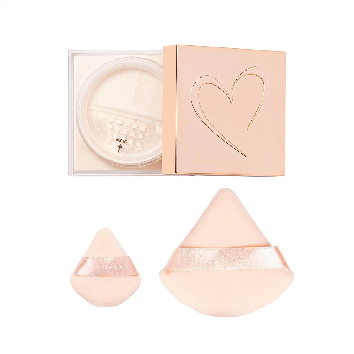 Bye Filter Setting Powder + Puff Set -Beauty Creations