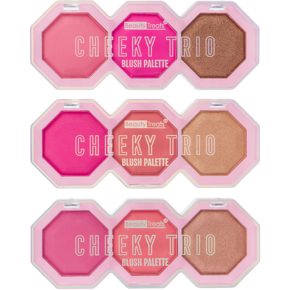 Beauty Treats Cheeky trio Blush palette