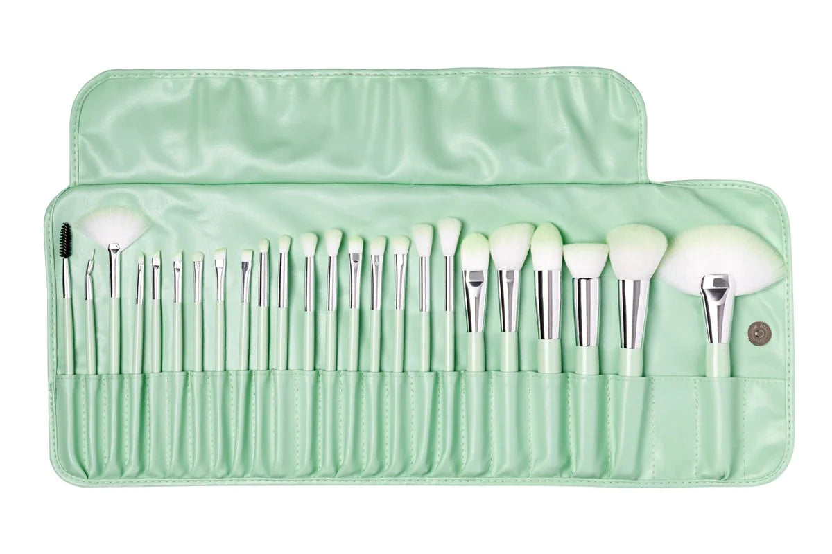 Beauty Creations - Brush Set Lime Party - Set De Brochas 24 Pzas