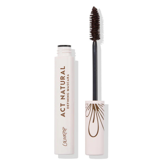 Colourpop brown
act natural mascara