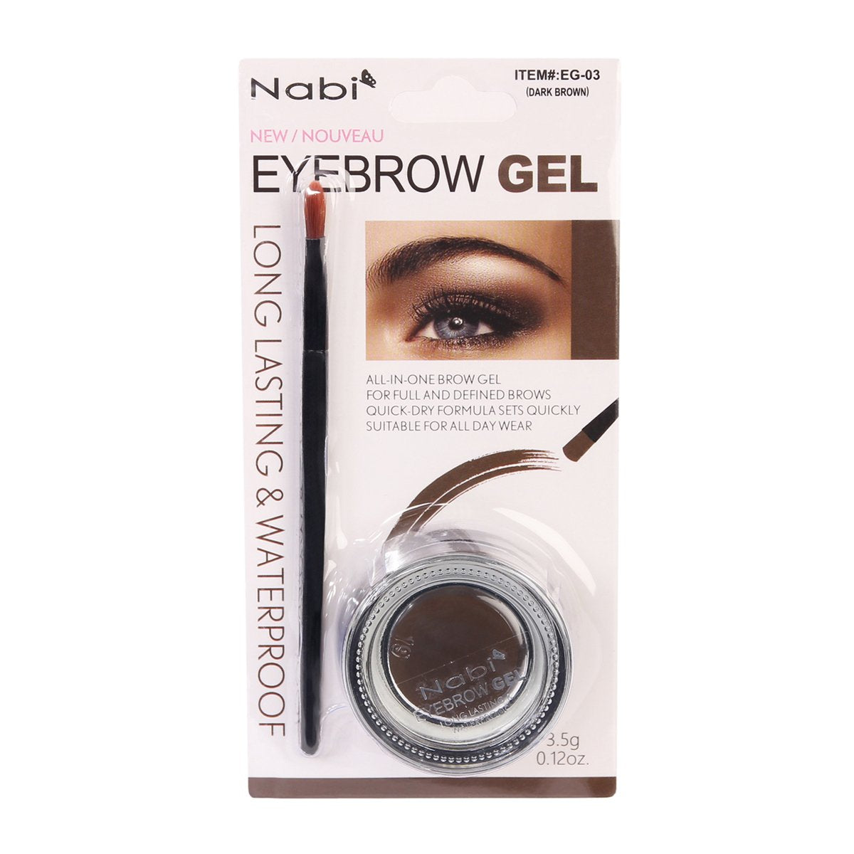 Nabi Gel de cejas de larga duración