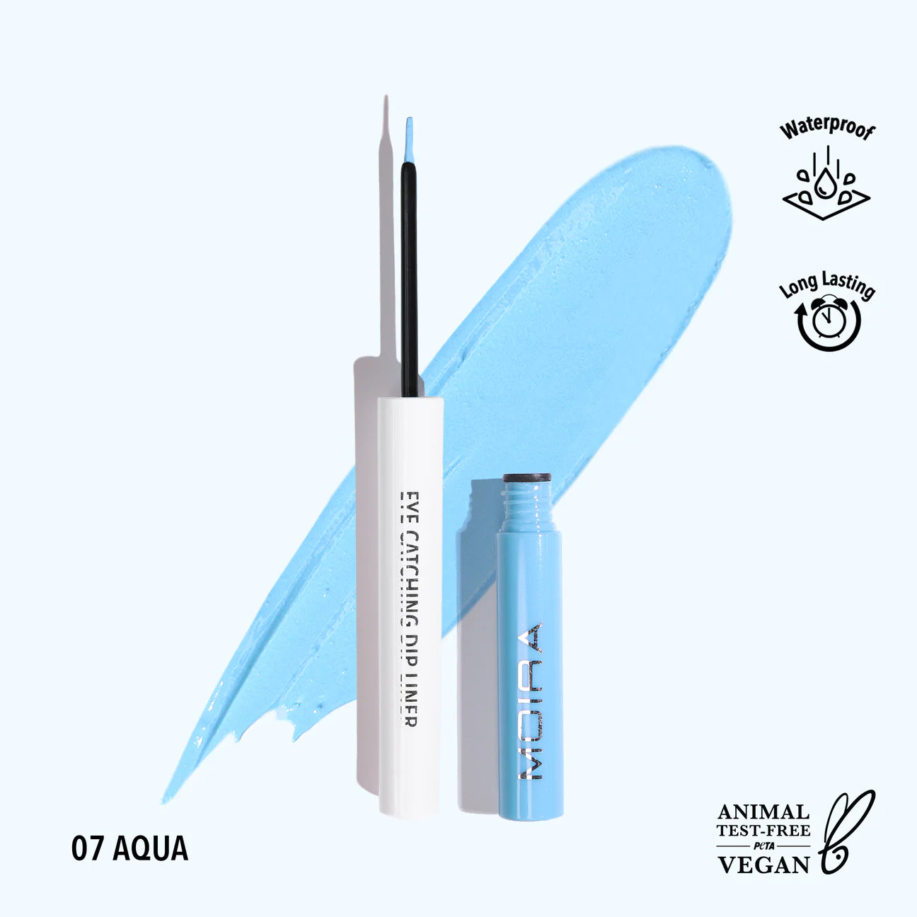 Moira Eye Catching Dip Liner (007, Aqua)