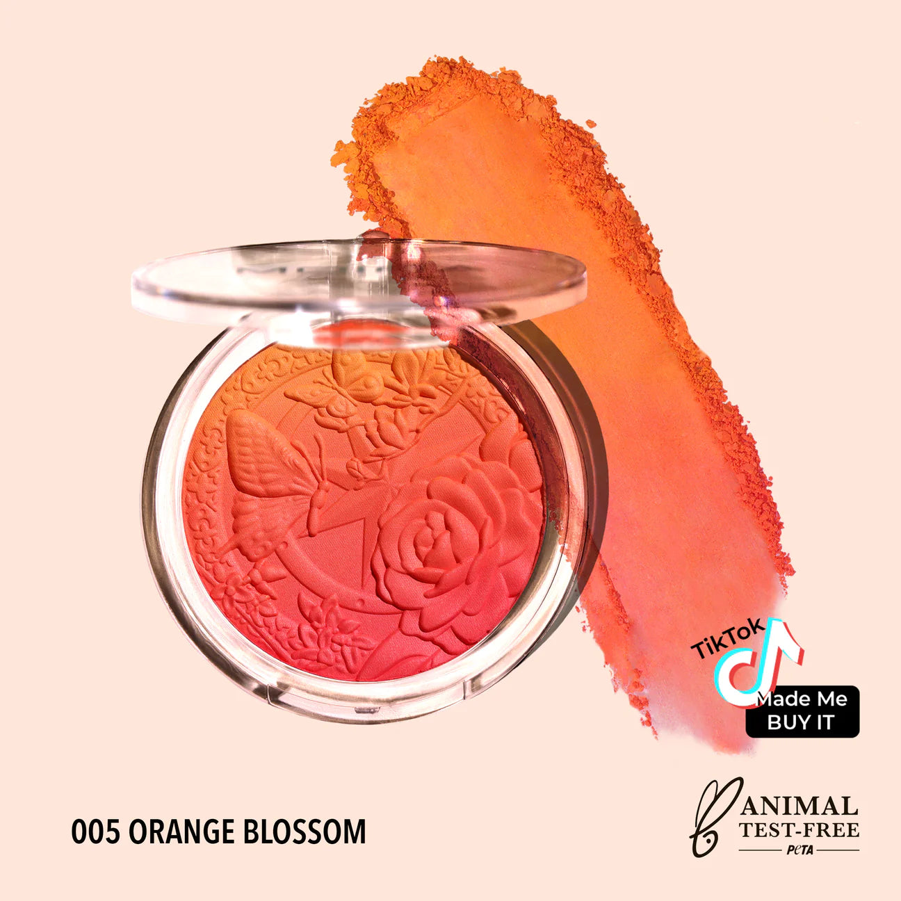 Moira Signature Ombre Blush (005, Orange Blossom)