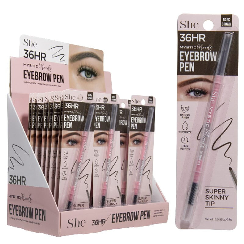 S.he 36 hr Eyebrow Pen -Dark Brown