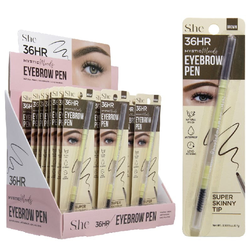 S.he 36 hr Eyebrow Pen -Brown