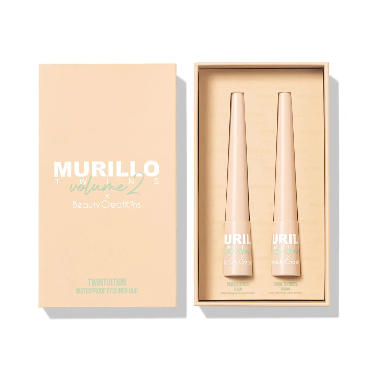 MURILLO TWINS VOL. 2 - TWINTUTION EYELINERS cafe & negro