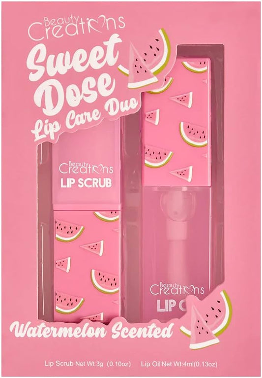 Sweet Dose Lip Care Duo Watermelon Scented Beauty Creations