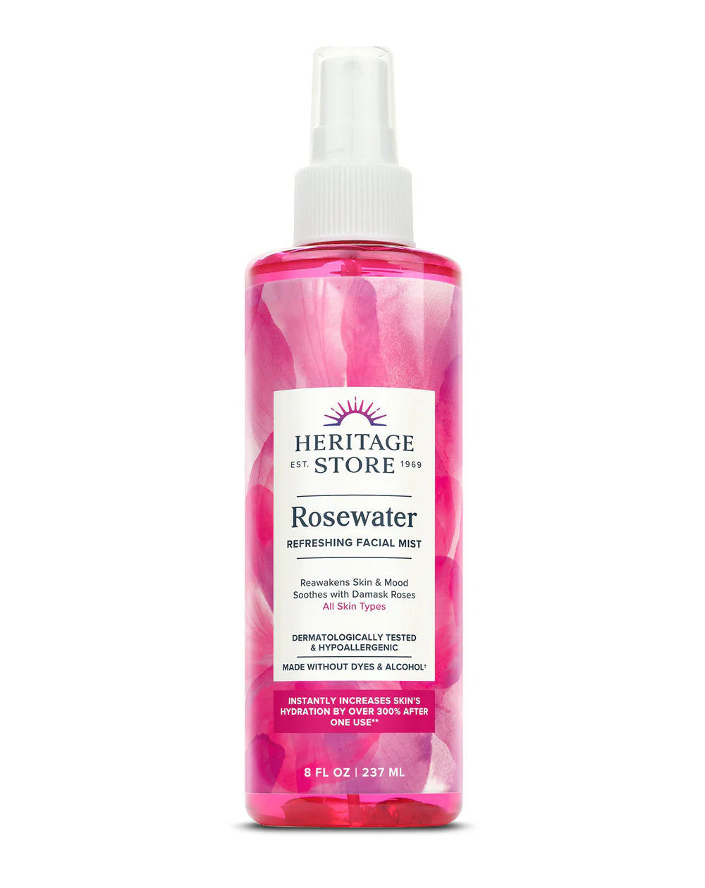 Rosewater refreshing facial mist