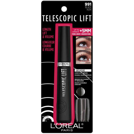 L'oreal Paris Telescopic Lift Mascara, Black Noir 991