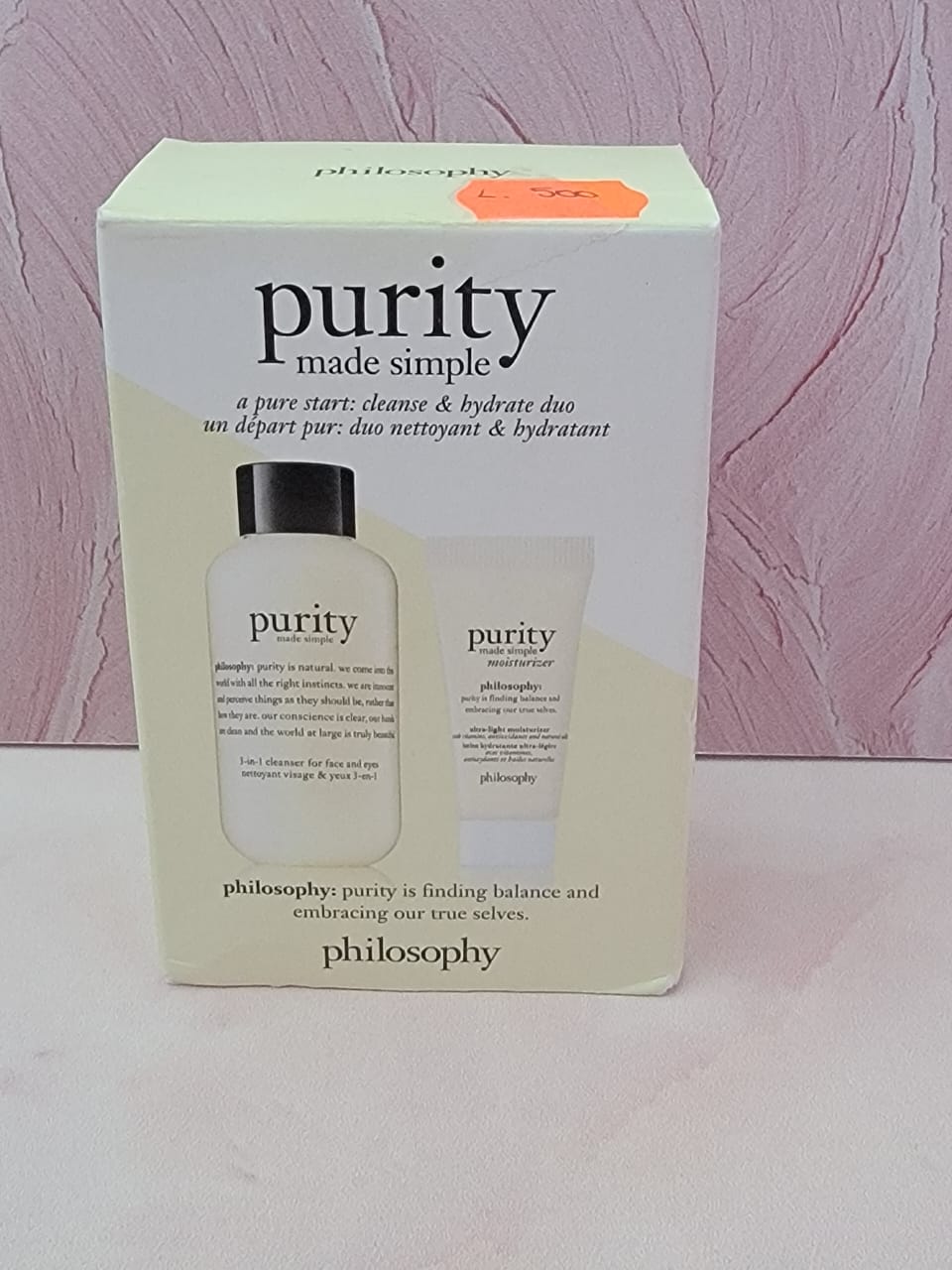 Philosophy cleanse and hydrate duo