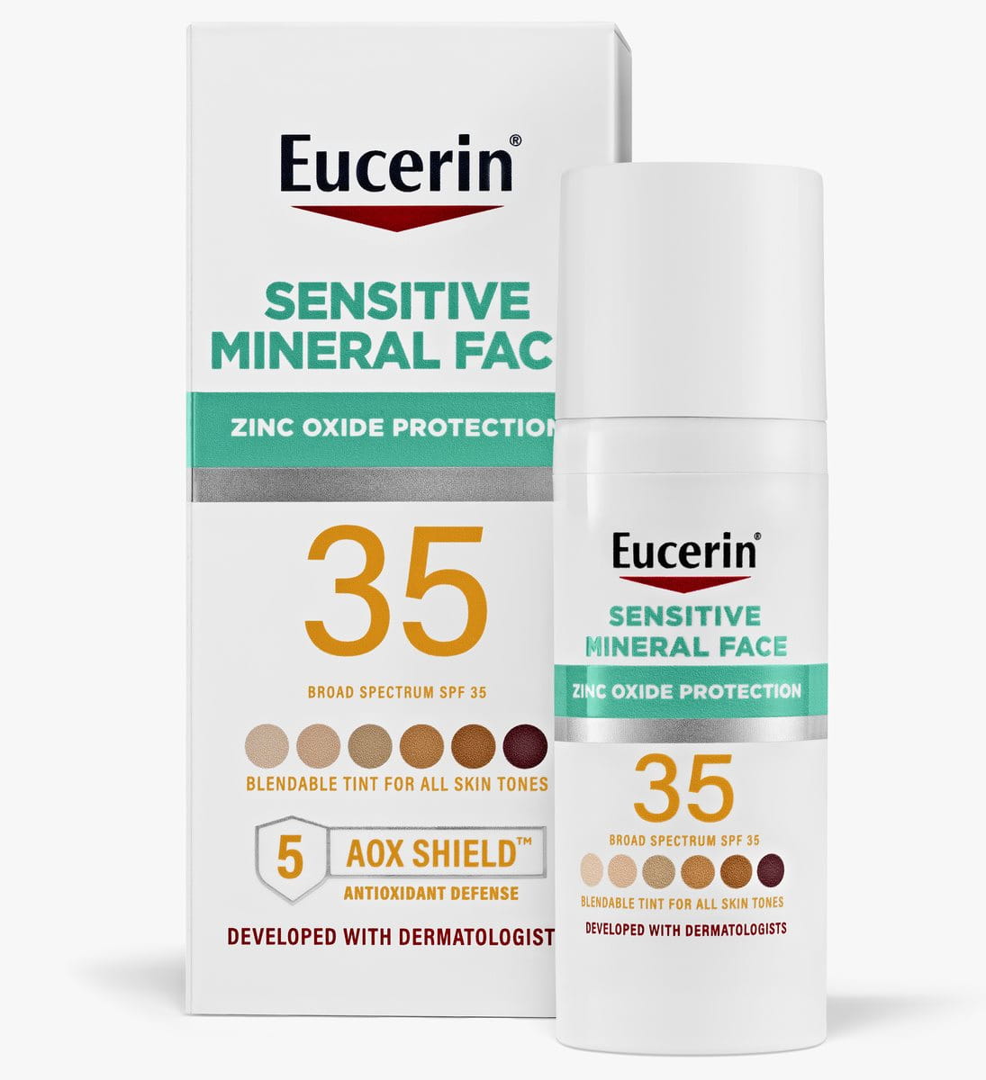 Eucerin Sensitive Tinted Mineral Face Lotion