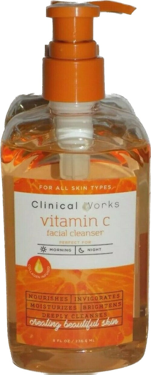 Clinical Works Vitamin C facial cleanser