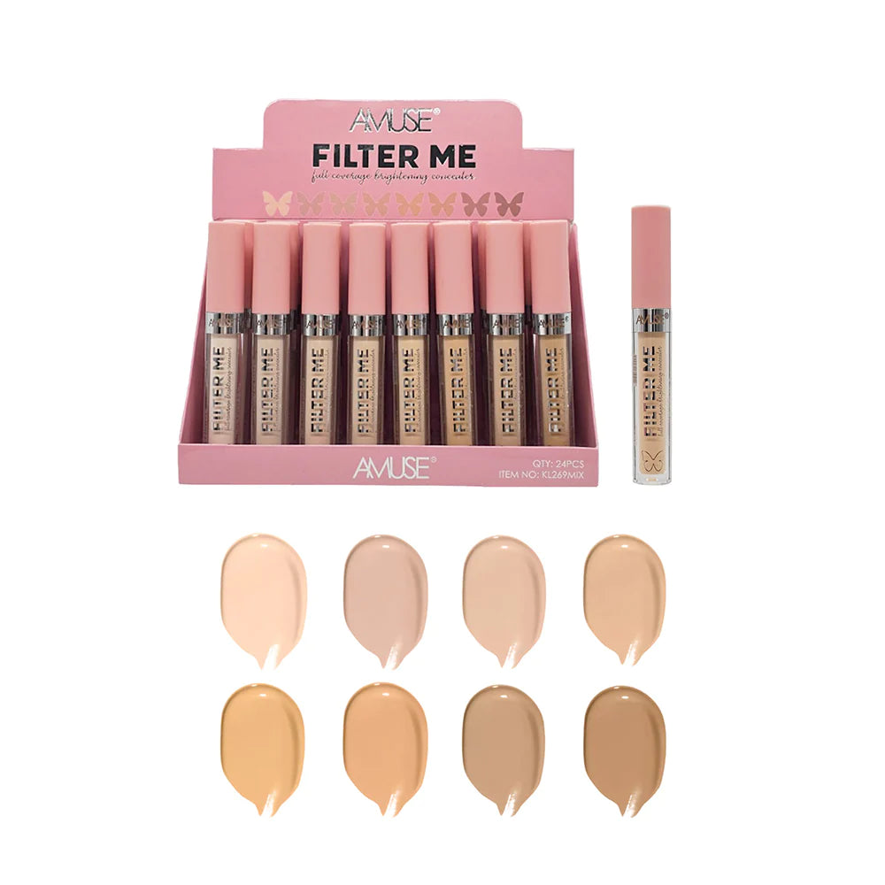 AMUSE - FILTER ME FULL COVERAGE BRIGHTENING CONCEALER