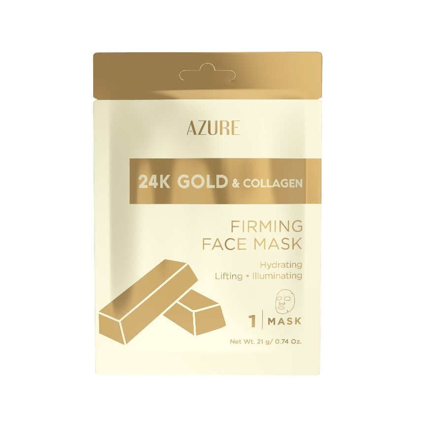 Azure 24K Gold & Collagen  Firming Face Mask