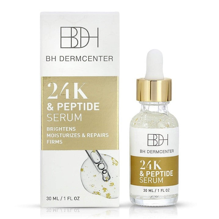 BH DERMCEDNTER 24K & PEPTIDE SERUM