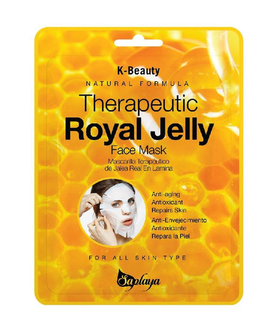 K-Beauty Natural Formula Therapectic, Royal Jelly Face Mask