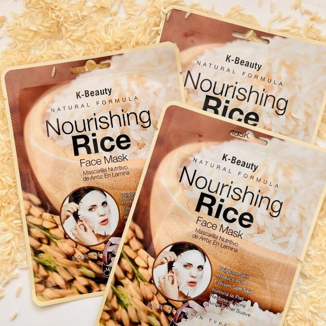 K – Beauty Natural Formula Nourishing Rice Face Mask