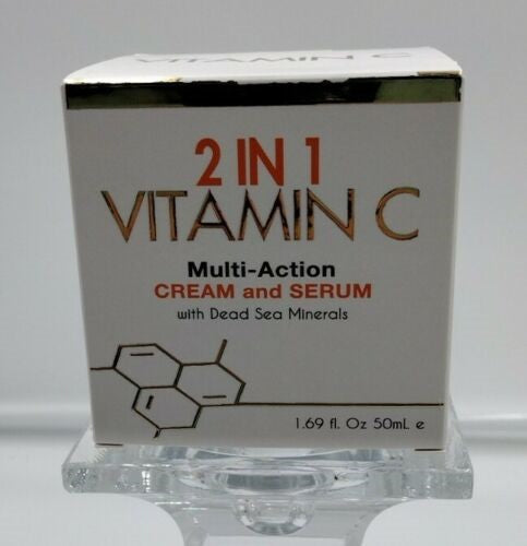 2 IN 1 VITAMIN C MULTI ACTION CREAM AND SERUM