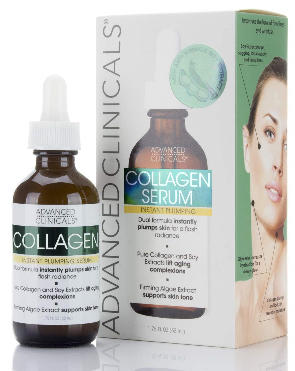 ADVANCED CLINICALS  COLLAGEN SERUM