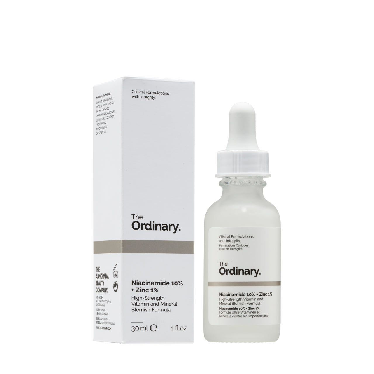 THE ORDINARY NIACINAMIDE 10% + ZINC 1%