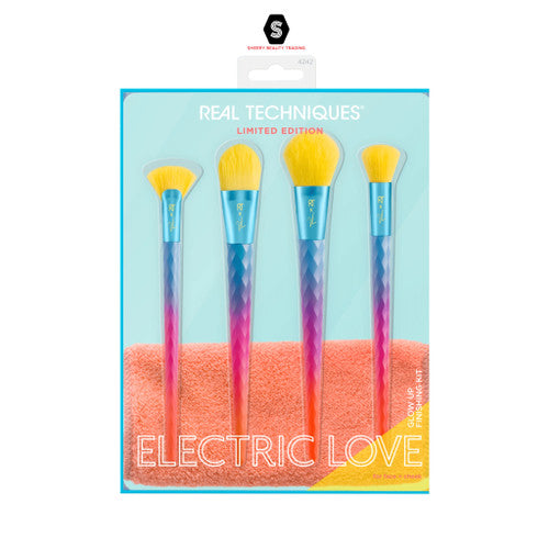 Real Techniques Glow Up Finishing Kit Electric Love Edition Original